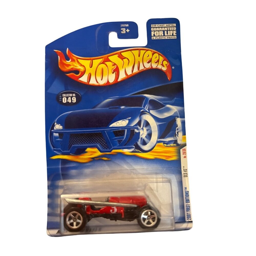 Hot Wheels 2007 First Editions Old #3 Die-Cast Car No. 29/36 Red & Black